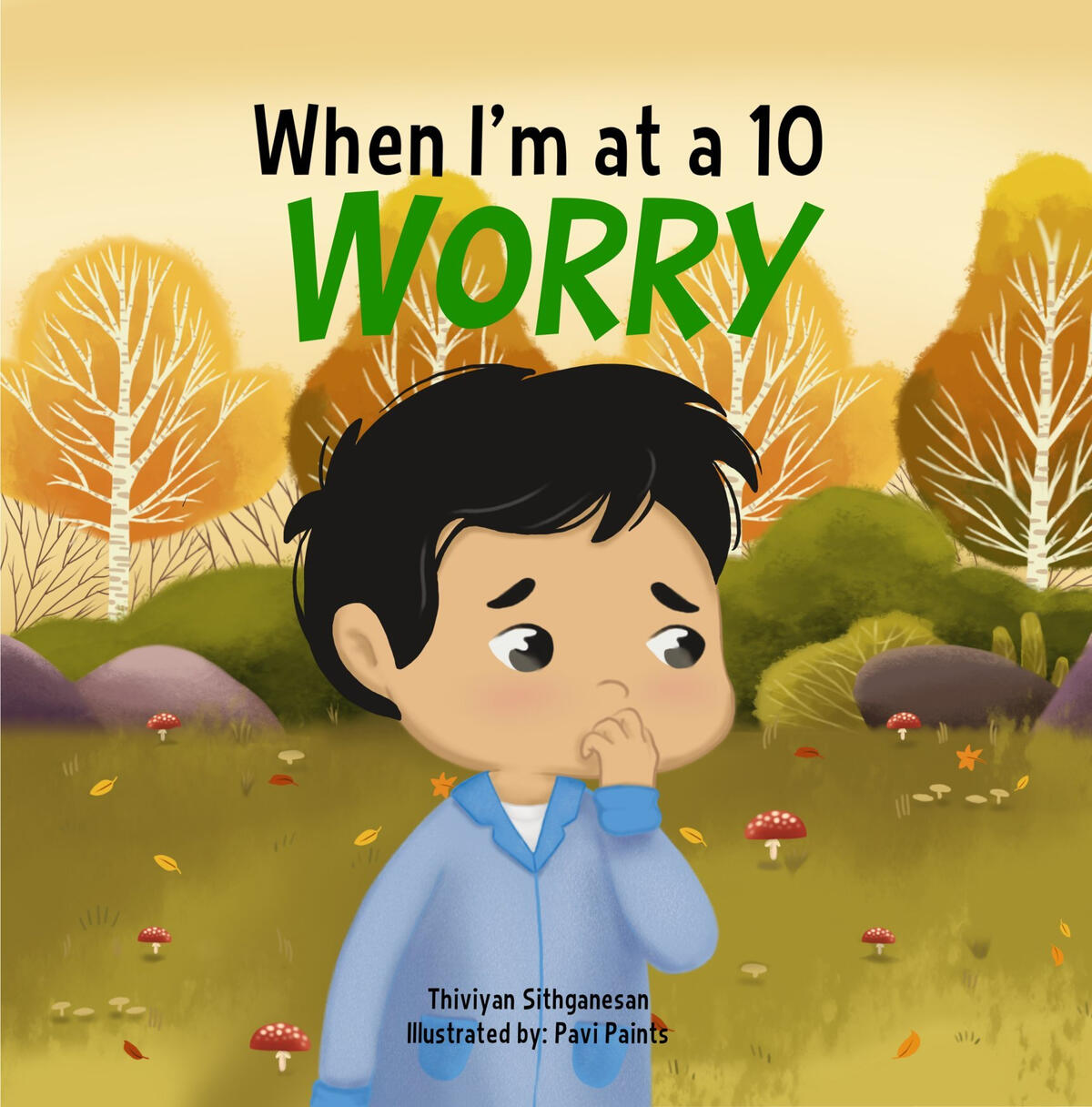 Cover of the book "When I'm at a 10: Worry"
